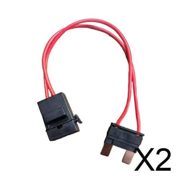 

2x автомобильный 2-контактный жгут проводов коллектора тока, удобный ACL