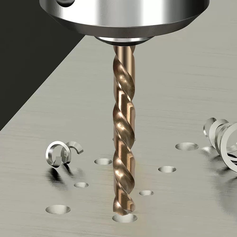 Huazhichun 5 pces tamanho 11.0mm 11.2mm 11.3mm 11.5mm 11.6mm 11.7mm 11.8mm m42 8% cobalto, broca conjunto para o metal