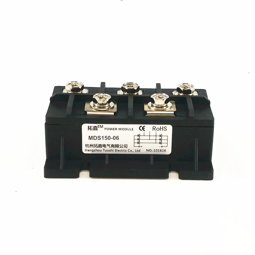 Three Phase Rectifier Bridge 150A 600V Mds150-06 Mds150a600v Three Phase Bridge Rectifier