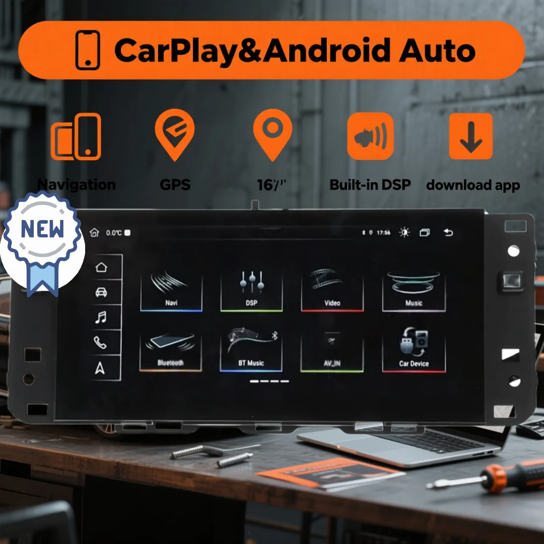 10.1 Car Radio Android Screen Automotive Multimedia For Audi Q3 2019 2020 2021 Upgrade 2024 Carplay GPS Navigation IPS Head Unit