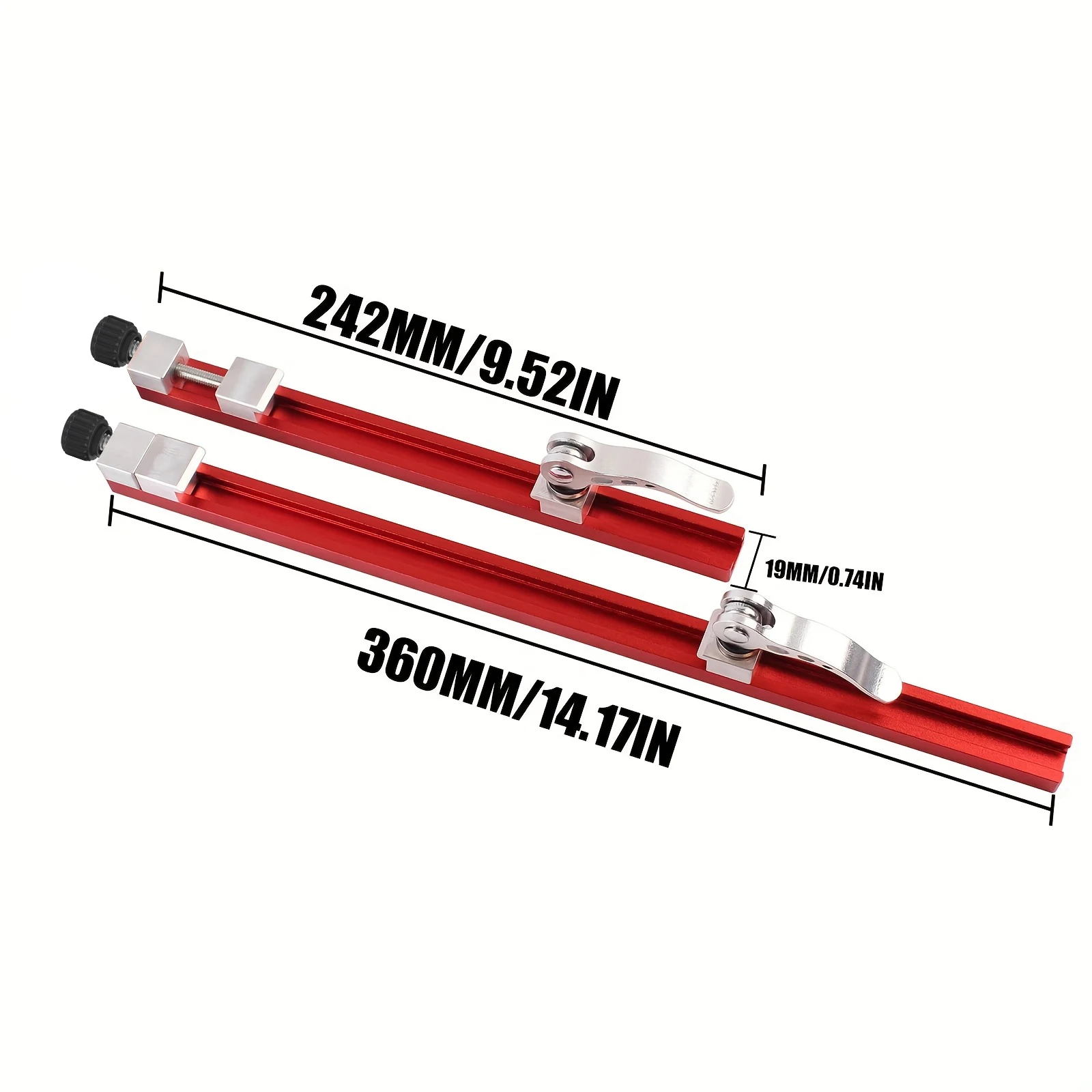 1Pc Circular Saw Guide Rail, Precision Adjustable Cutting Machine Base Guide for Woodworking, Cutting Guide Cutting and Milling