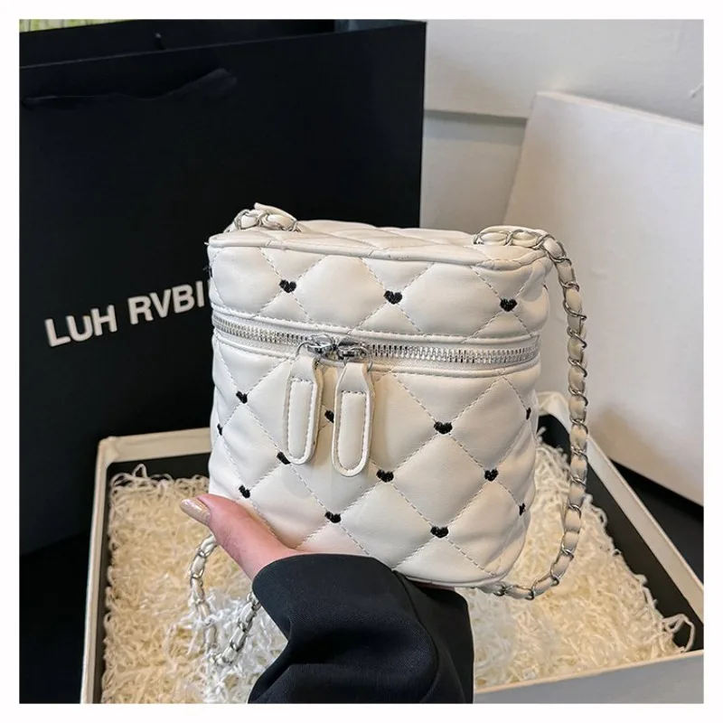 

Diaper Bag Stylish Minimalist Crossbody Tote Elegant Leather Designer Satchel For Women Stylish Textured Vintage Handbag