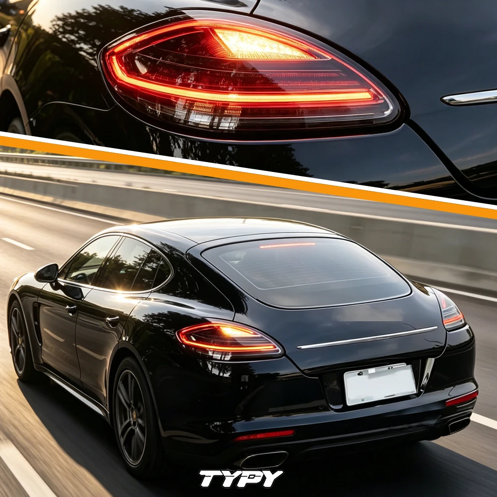 

TYPY For Porsche Panamera 970.1 2010-2013 LED Taillights Rear Lamps Start-up Dynamic Sequential Turn Signal Plug and Play