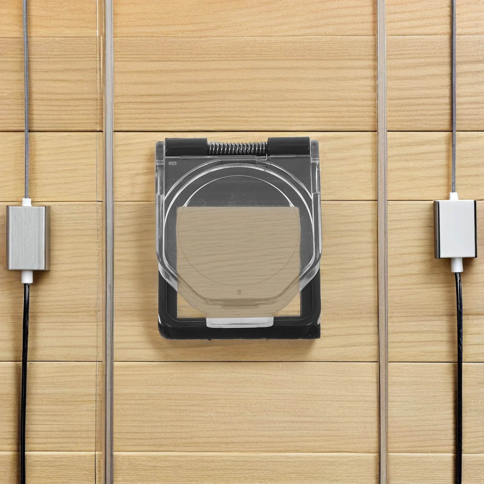 2 قطعة مفتاح الطاقة الغطاء الواقي مربع لاصق ذاتية اللصق Springloaded زر حامي لبدء تشغيل محرك السيارة الإشعال #4