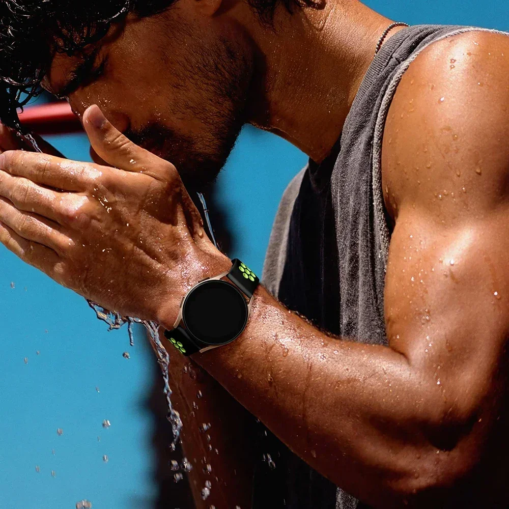 22 مللي متر حزام سيليكون ل Zeblaze Beyond/Ares/Btalk 3 Plus سوار ل Zeblaze GTS/GTR 3 Pro/Vibe 7 7 Pro/Stratos 3 2 حزام المعصم