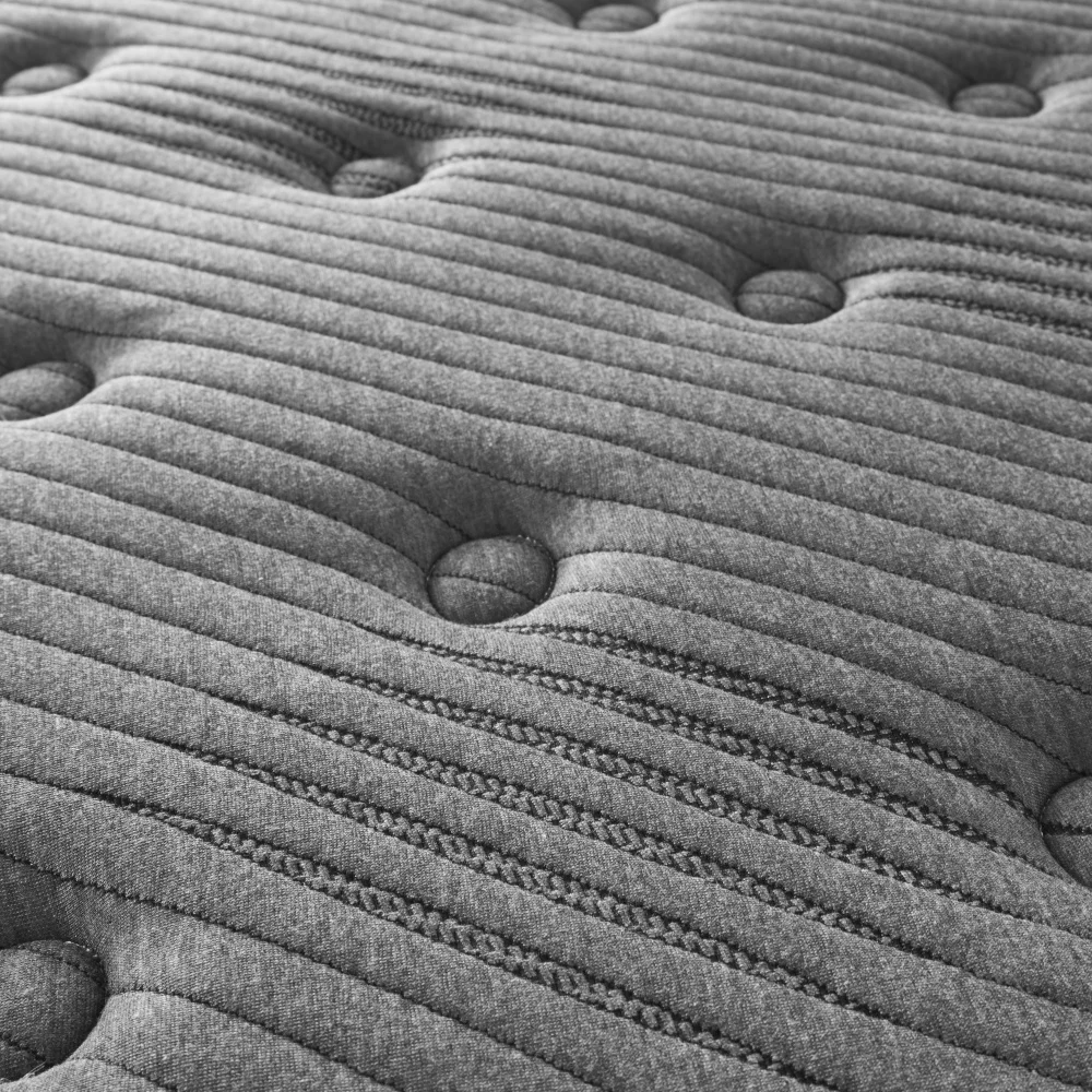 Materasso doppio ibrido Eurotop trapuntato da 13", peluche