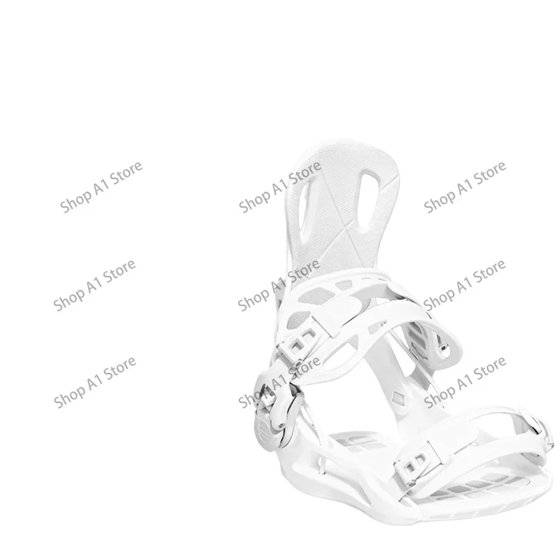 Step-in Snowboard Bindings, All Mountain Snowboard Bindings, Traditional Strap Style for Adults Men Women Kids