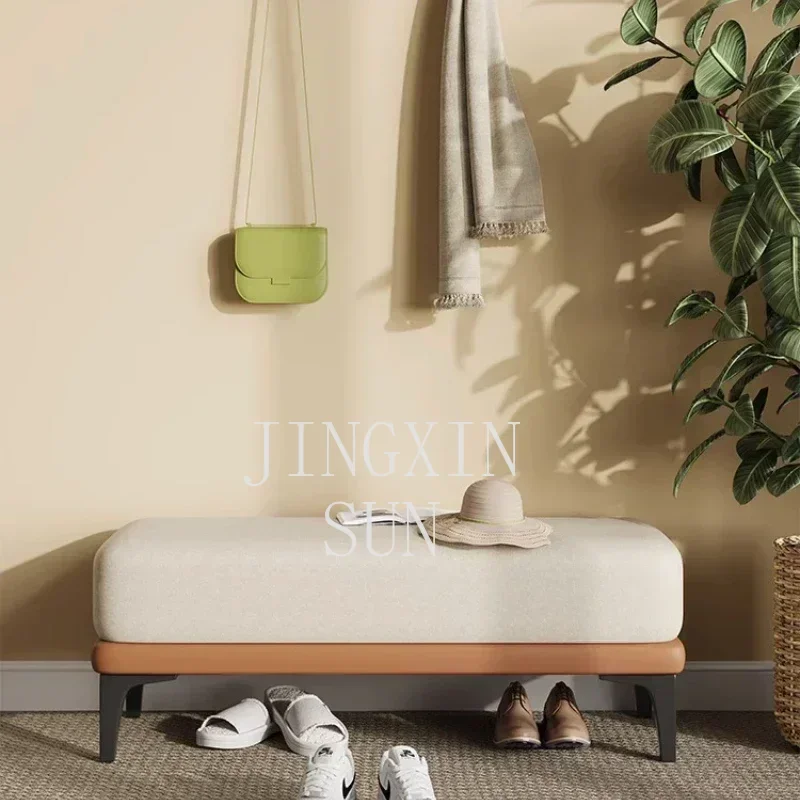 High-quality Home Shoe Changing Stool Door Home Clothing Store Can Sit Rest Stool Cloakroom Long Sofa Furniture Bench