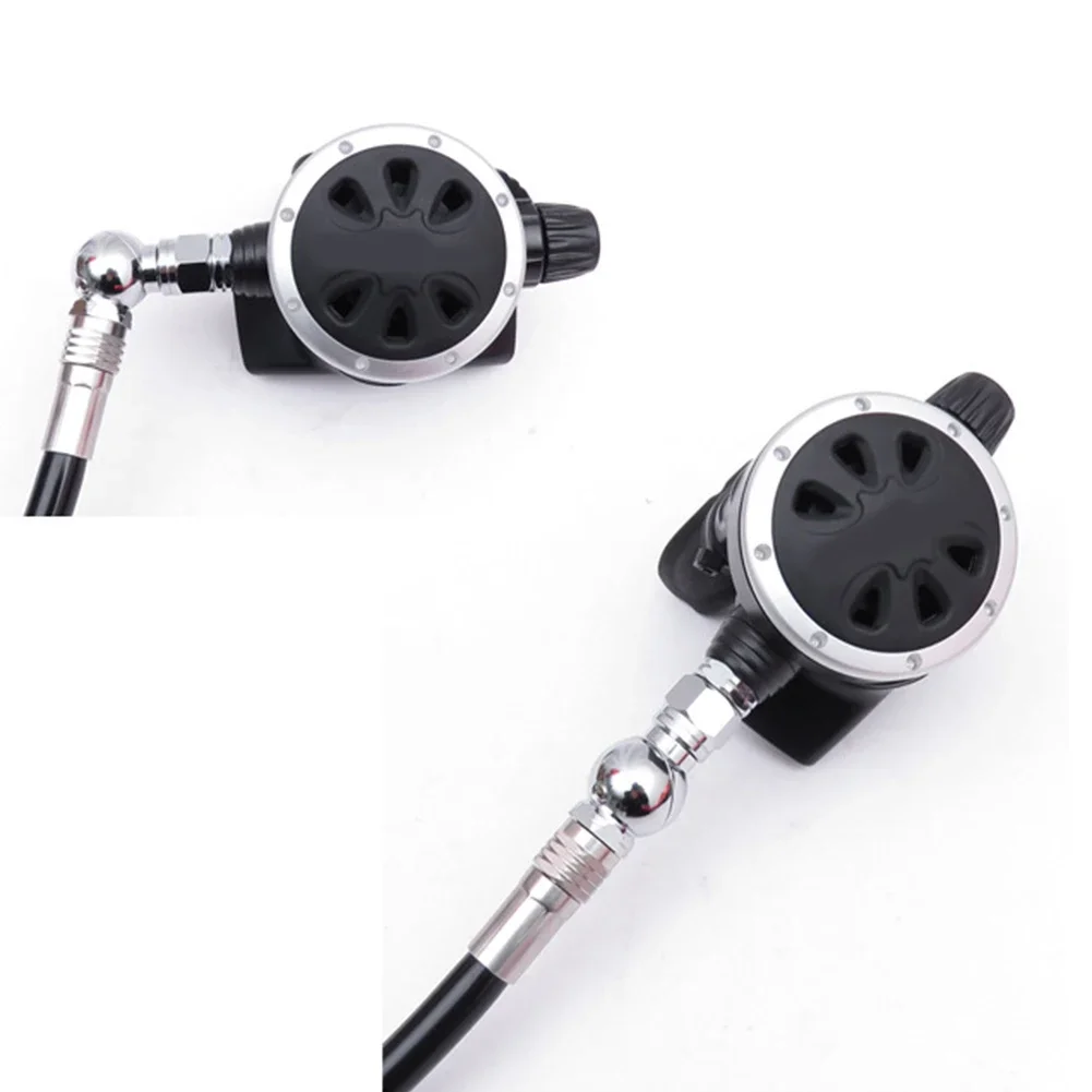 

Адаптер второй ступени для дайвинга BCD90 ° 110 ° Вращающаяся преобразующая головка регулятора для подводного плавания, поворотный адаптер, аксессуары