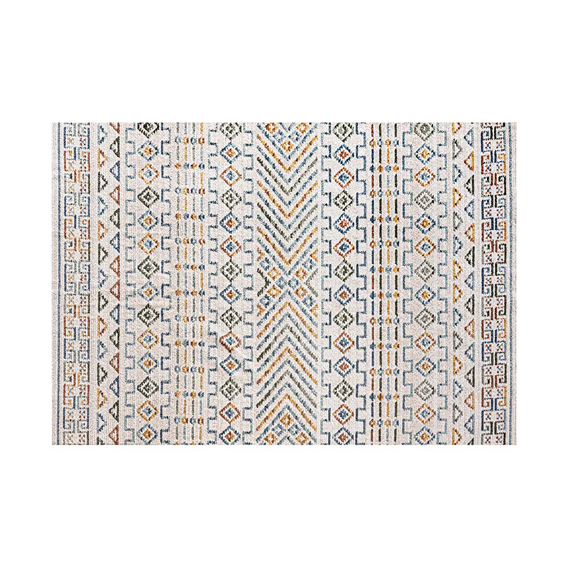 PYH retro light luxury high-end polypropylene living room carpet bedroom coffee table non-adhesive woven