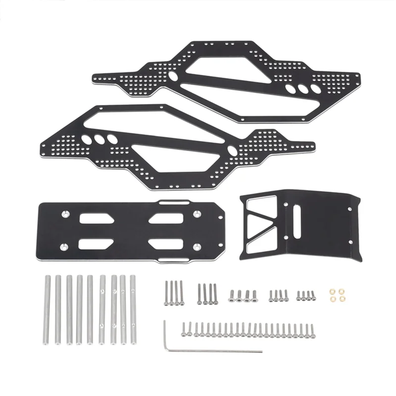 

3X Metal Chassis Frame Body Shell For Axial SCX24 90081 1/24 RC Crawler Upgrade Parts Car Accessory-Y44A