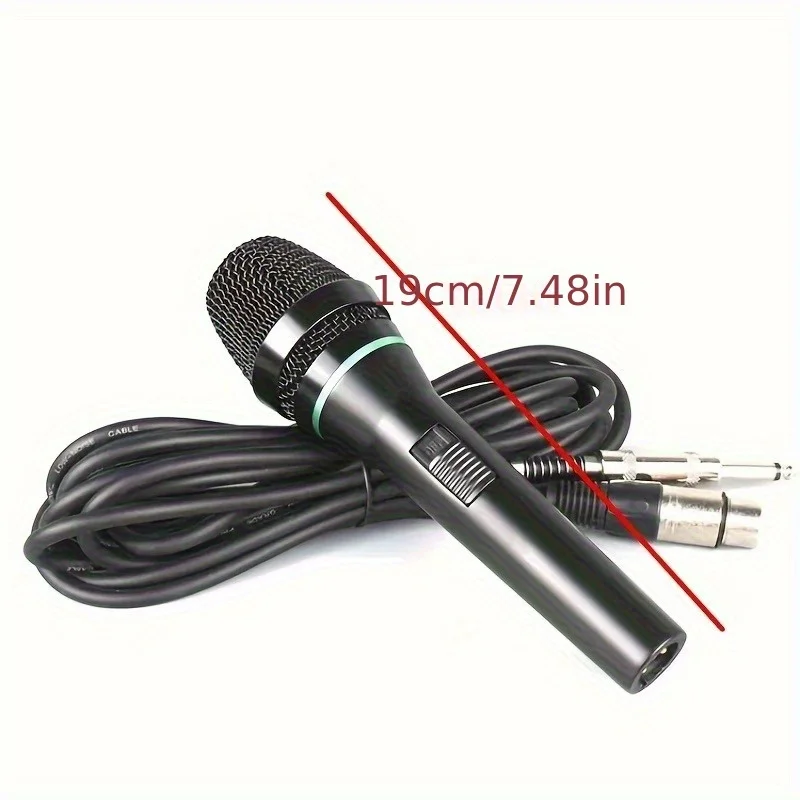 

Professional Wired Microphone，Suitable for home use、KaraOK、Stage Performance and Computer Recording - 3DProcessing，50Enhanced