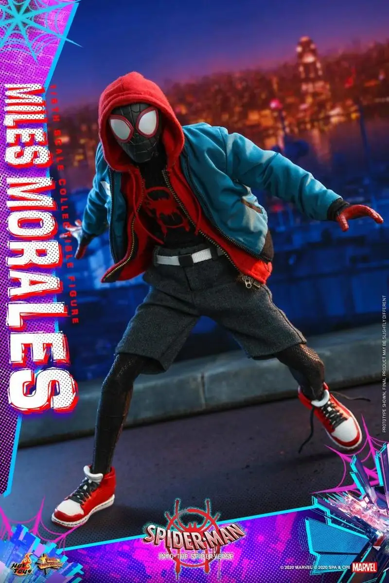 

Hottoys Ht Mms567 Spider-man Into The Spider-verse Miles Morales Peni Parker Joint Movable Action Model Figure Toys New Stock