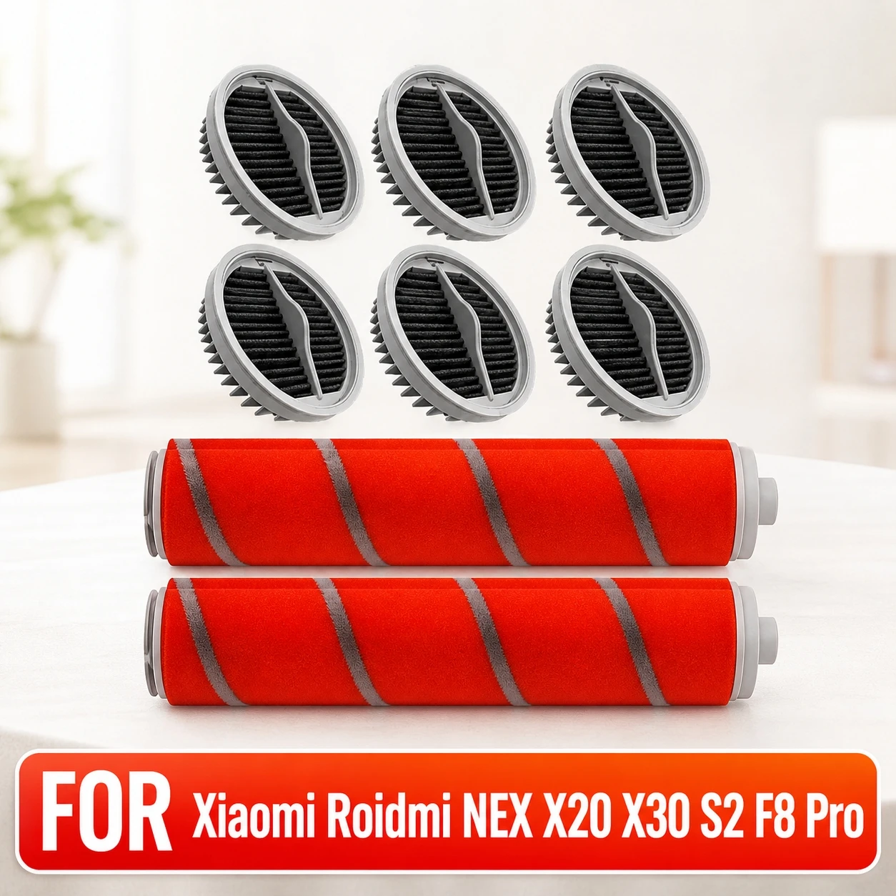 Roller Main Pinsel Hepa-Filter Ersatz Für Xiaomi Roidmi NEX X20 X30 S2 F8 Pro Handheld Drahtlose Staubsauger Ersatzteile