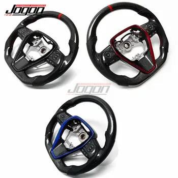 適用於豐田卡羅拉 E210 2019-2022 兩廂車的客製化碳纖維汽車方向盤,帶按鈕和框架蓋 8 最佳銷售 豐田卡羅拉 E210 兩廂車 - №5