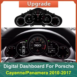 Car LCD Digital Cluster Virtual Cockpit SpeedMeter Dash per Porsche Cayenne Panamera 2010-2017 Screen Instrument Panel Unit