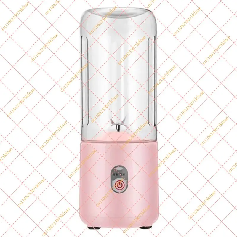 Portable USB Rechargeable Blender | 500ML Personal Smoothie Maker with 6 Blades, Fresh Fruit & Ice Crush Juicer Cup