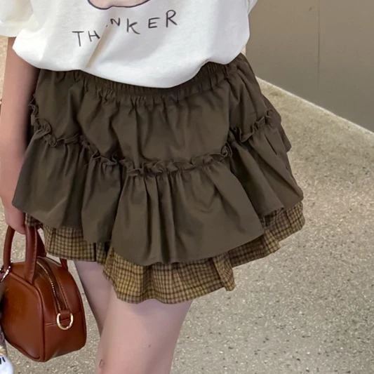 Girls Skirt 2026 Spring and Summer New Children's Clothing Korean Style Girl Baby Sweet Girl Feeling Puffy Skirt Pants - view 2