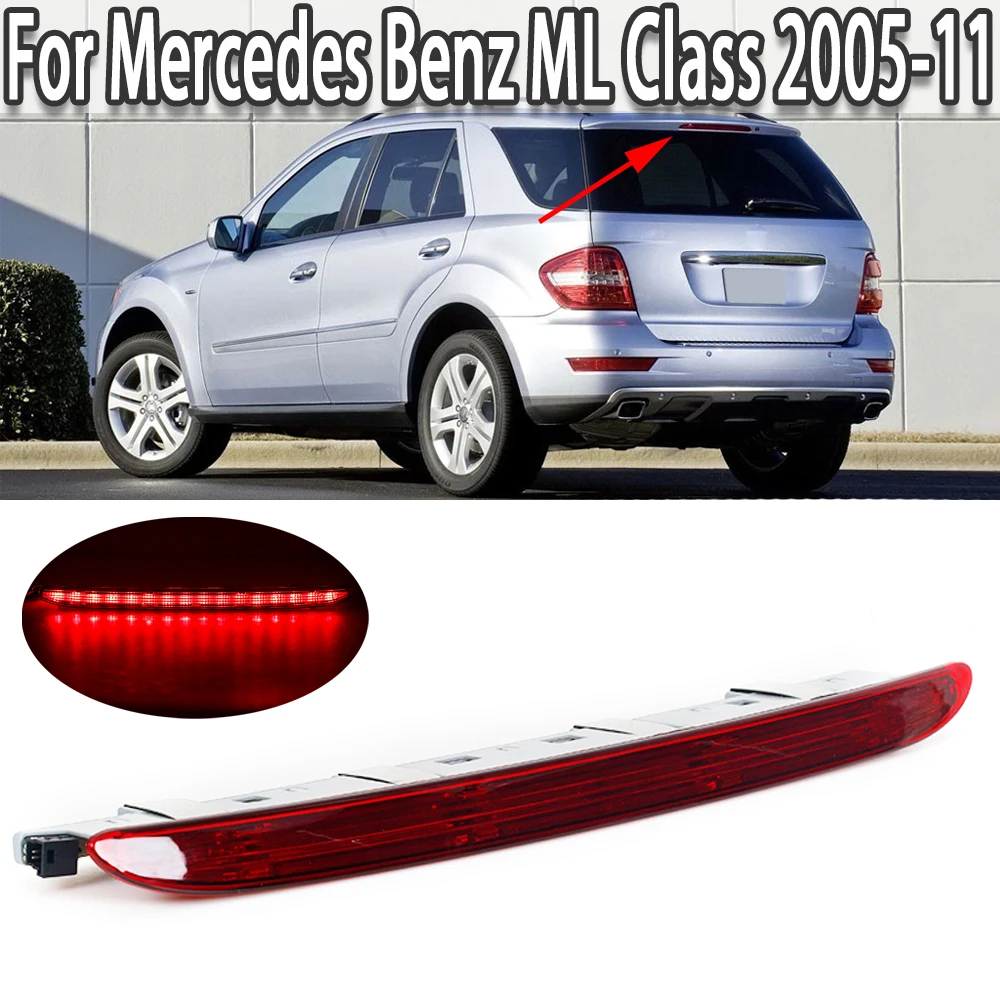 New 3RD Third Brake Light Rear Tail Stop Lamp For Mercedes Benz W164 ML Class ML320 ML350 ML500 ML550 ML63 AMG 2005-11