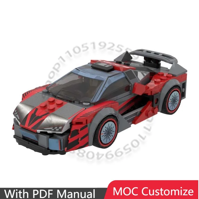 

165 PCS Supercar 76921 Slim Fit MOC Customize Modular Building Block Model Simple Technology Design DIY Boys Toy Christmas Gift