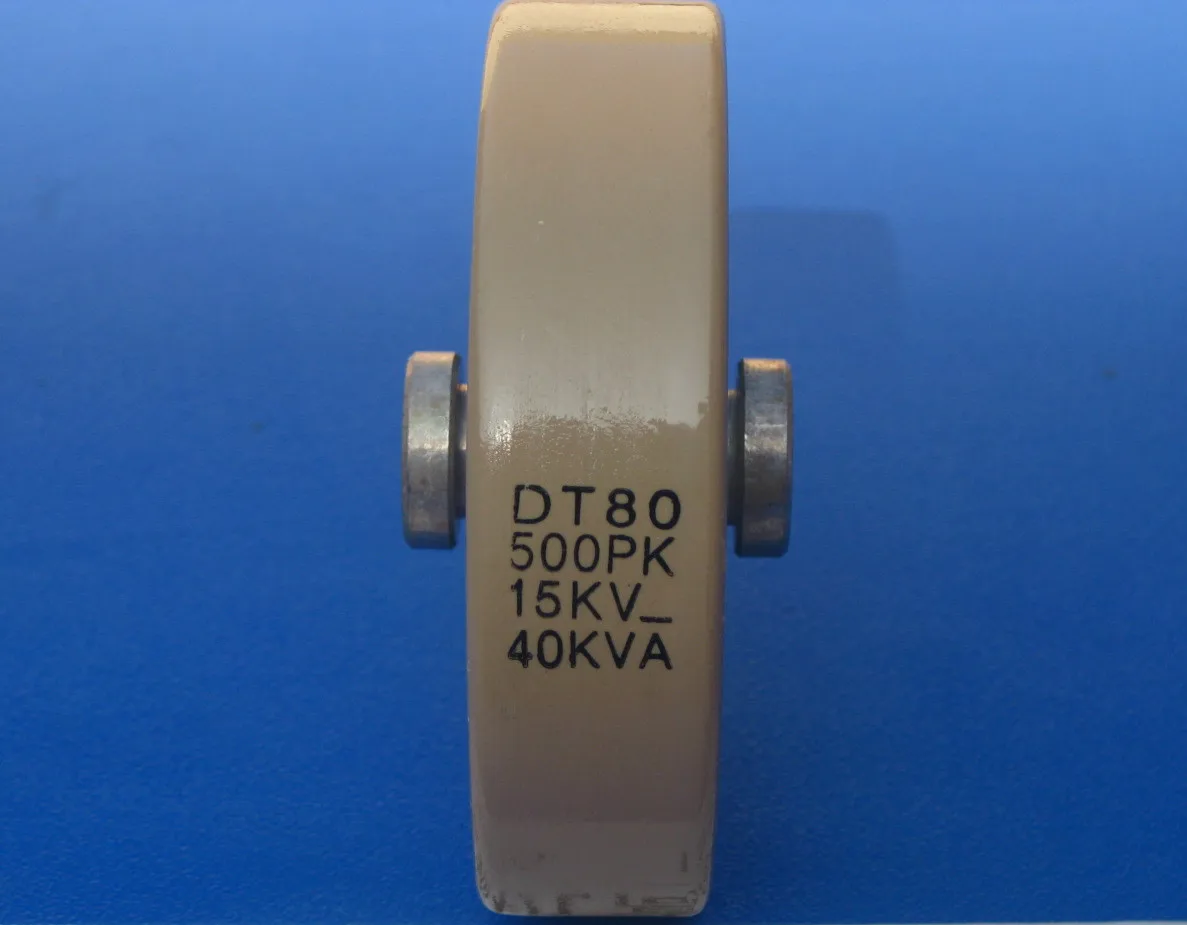 

DT80 500PK 15KV 40KVA High voltage high power ceramic capacitor high frequency machine high cycle accessories