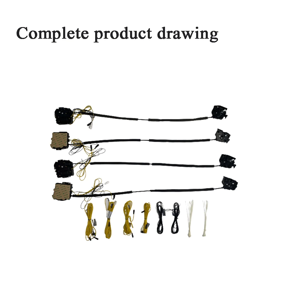 daCar Parts Car Door Magnet Soft Close Soft Close Door Car Automobile Refitting Suitable for Trumpchi GM8 M8 GS7 GS8S GS8