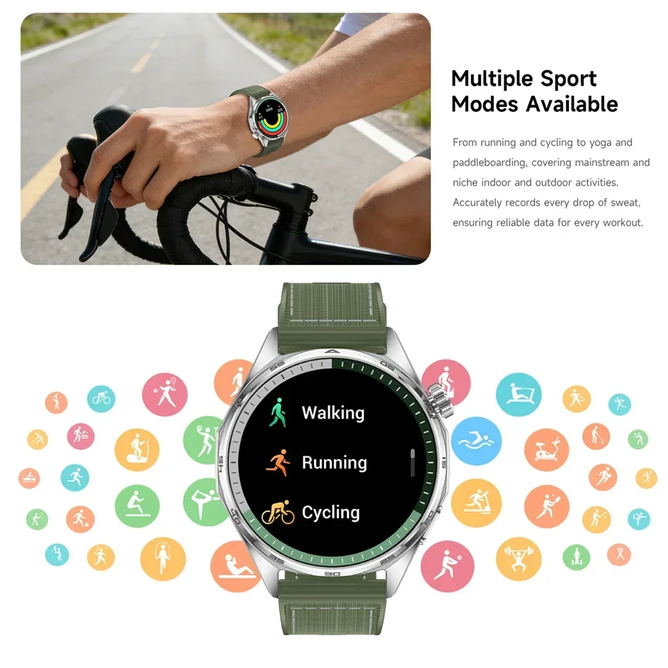 Smart Watch Uomo Nfc Gps Cardiofrequenzimetro Monitoraggio Salute_voghion.com