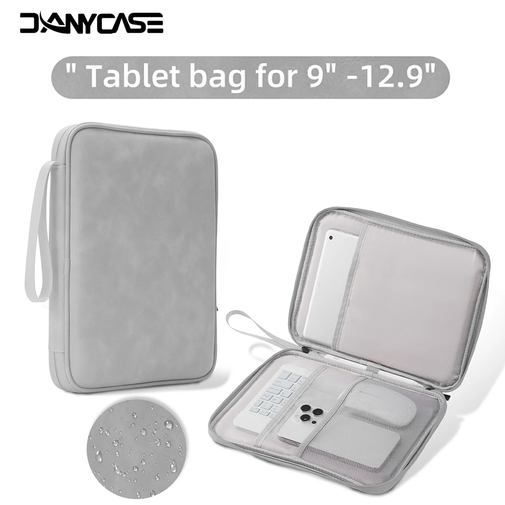 Tablet Sleeve Bag for iPad Pro 12 9 11 inch Pouch iPad 10th 9th 8th 7th Generation Air 5 4 3 2021 2022 Waterproof Tablet Bag