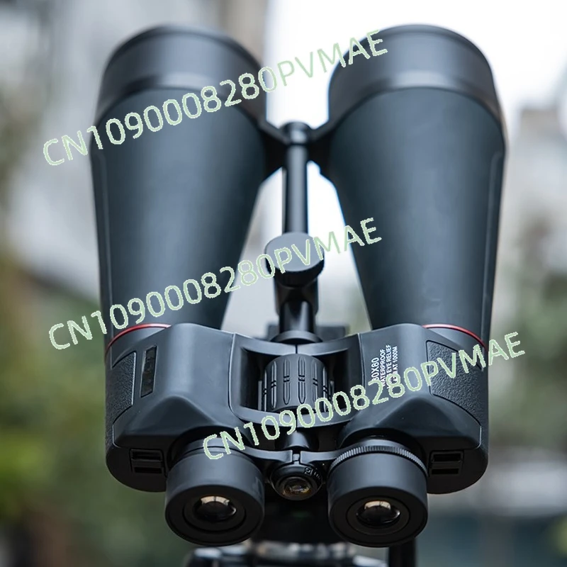 Professional 30x80 Astronomical Binoculars A5 Coating Flat Field Eyepiece Waterproof High Definition Moon Viewer