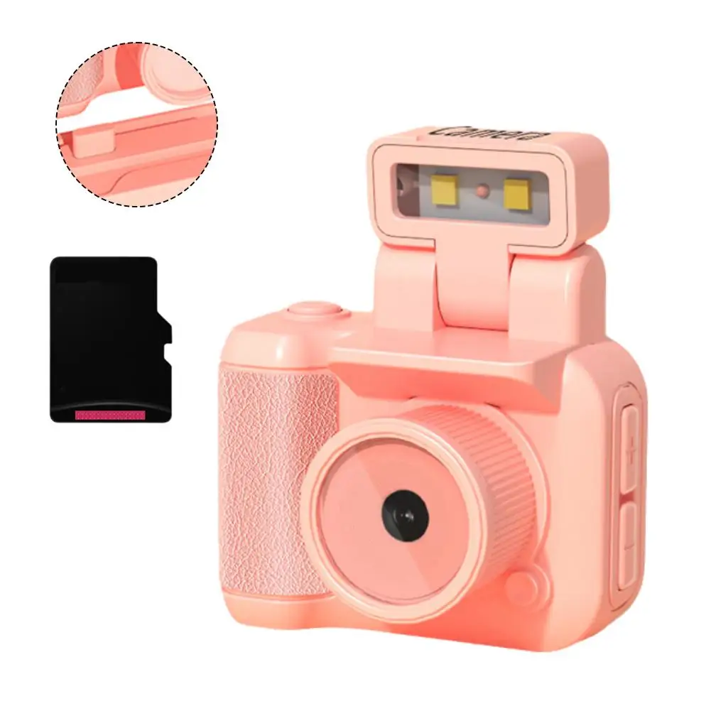 Mini HD Retro Digital Camera Entry Level Student Party Toy for Outdoor Cartoon Photography Travel Mobile Phone Upload Capability