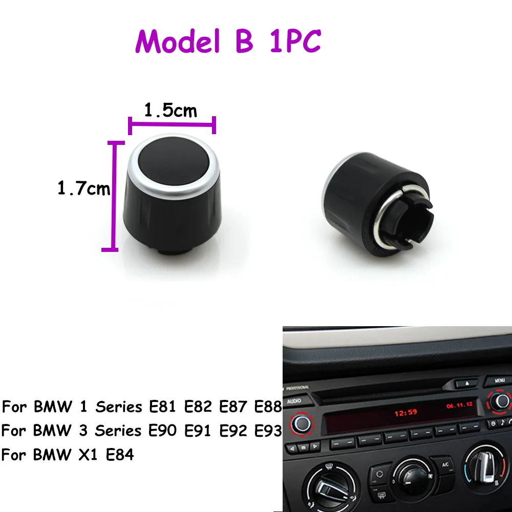 E90 E91 E92 E93 E81 E82 E87 E88 E84 E89 Auto Radio CD-Player Lautstärketaste Knopf Für BMW 3 1X1 Z4 Serie 2005-2015 65129114289 – Detail 11