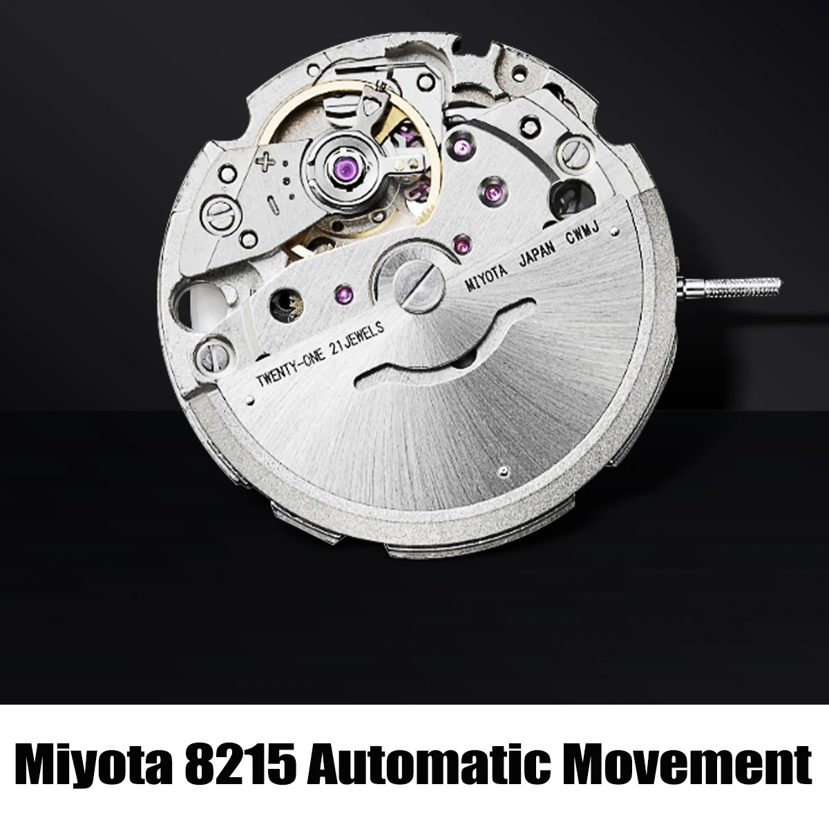 

100% оригинальный японский механизм Miyota 8215, верхняя часть от -20 до +40 секунд/день, высокоточная функция остановки, набор быстрых календарей