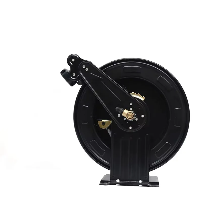50ft 25ft Automatic Retracting Hose Reel Telescopic Roller High Pressure Metal Hose Reel Pressure Car Wash Washer Hose Reel