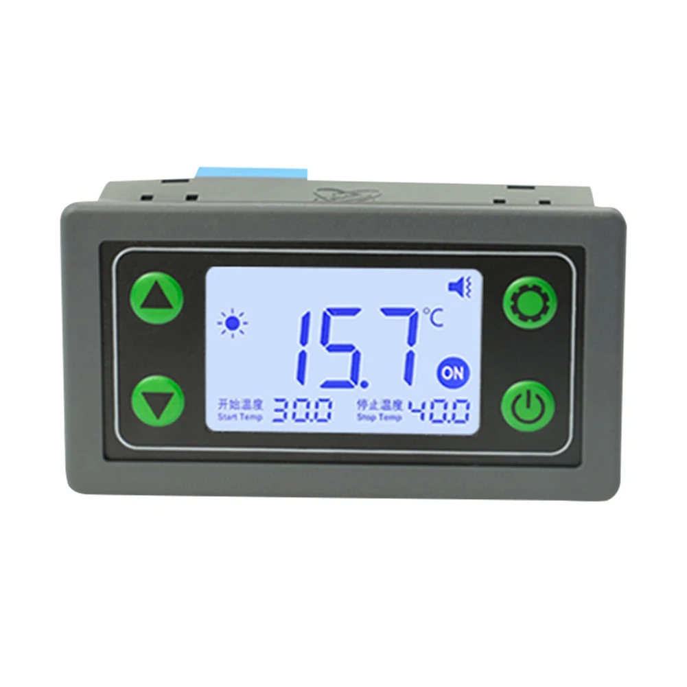 

ST30/ST30-W WIFI Remote Control Thermostat Cooling Heating 30A 6-30V Temperature Controller Module with Waterproof Probe Digital