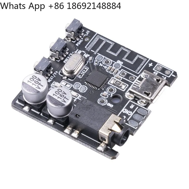 

PCB board with buttons 5.0 version 3.5 stereo output Bluetooth audio receiver