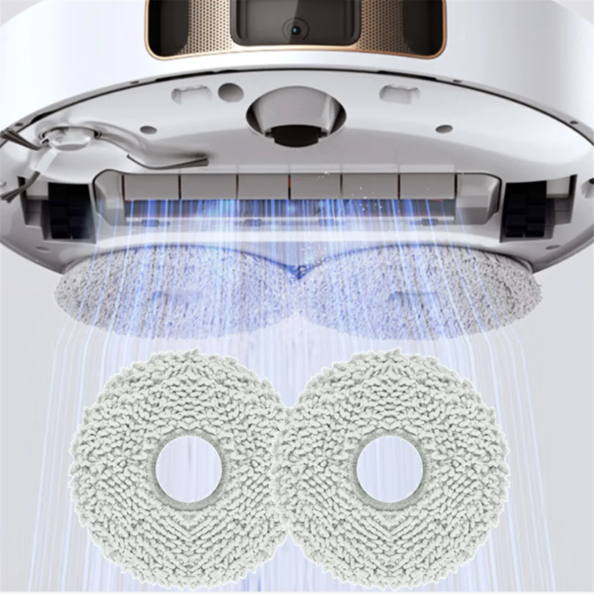 Kit di accessori per Xiaomi Robot Vacuum X20+ / X20 Plus Spazzola laterale principale Filtro Hepa Mop Panno Sacchetto per la polvere Parti di ricambio