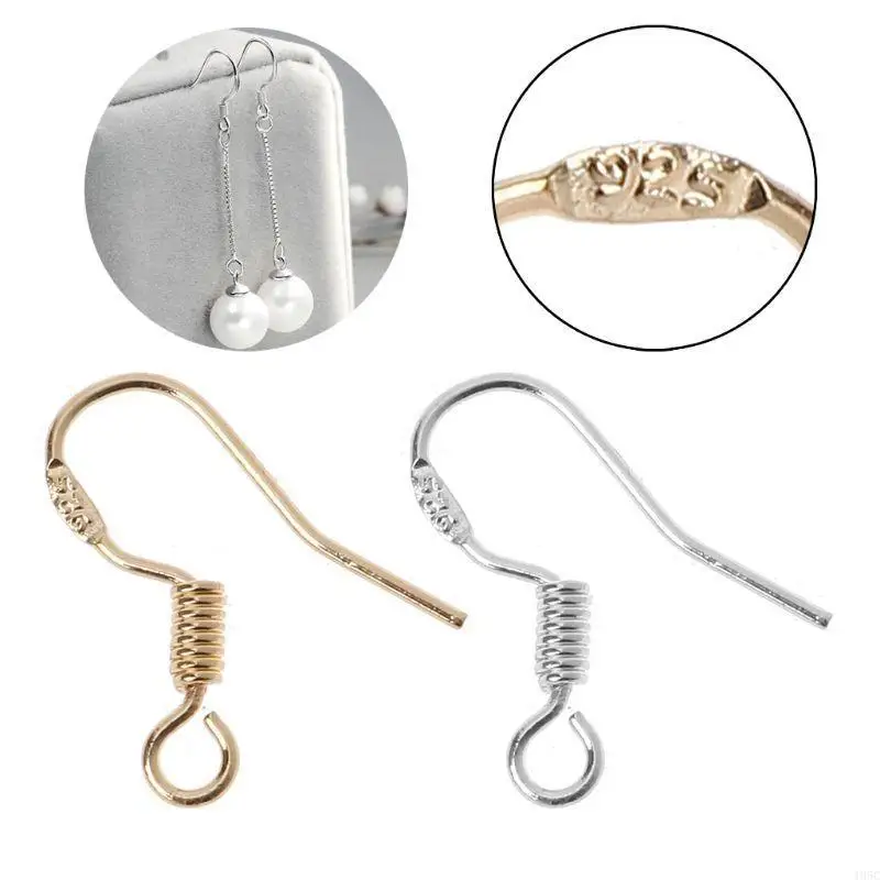 195C 10Pieces French Earring Hooks Wire DIY Supplies for Women Girl Crafts Tool