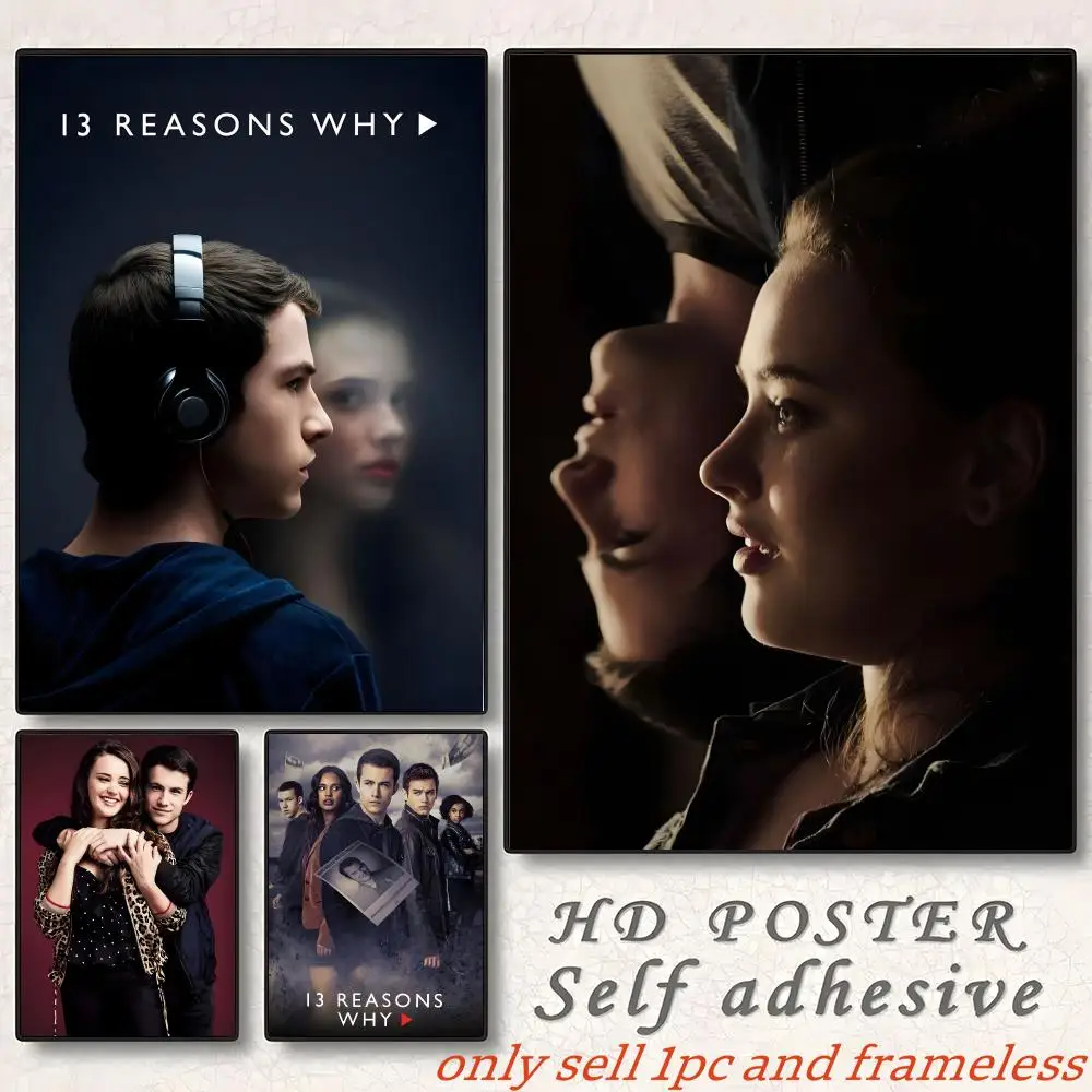 Moive 13 Reasons Why Poster Gift With Prints Home Bedroom Living Room Decoration Promotion And Display