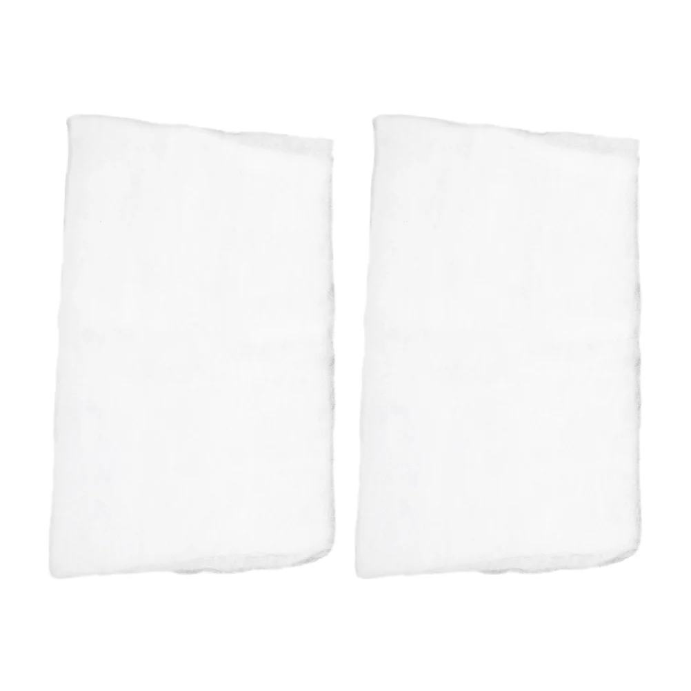 

2 Pcs Artificial Snow Cotton for Indoor Scenes Decorations Flake Christmas Blanket Thicken