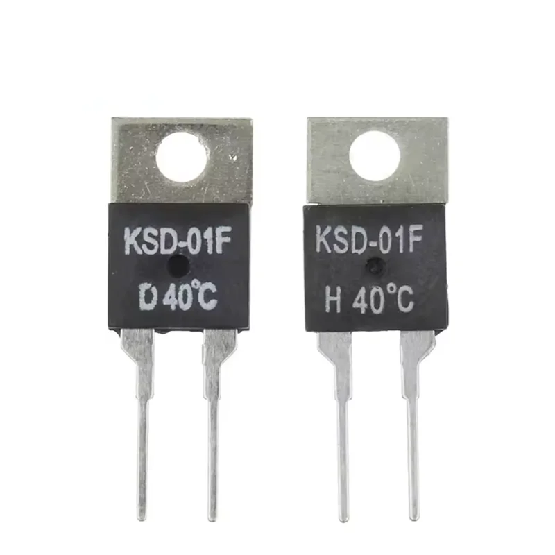 40 50 60 70 80 90 100 DegC NC Normally Closed NO Normally Open 1.5A Thermal Switch Temperature Sensor Thermostat KSD-01F JUC-31F