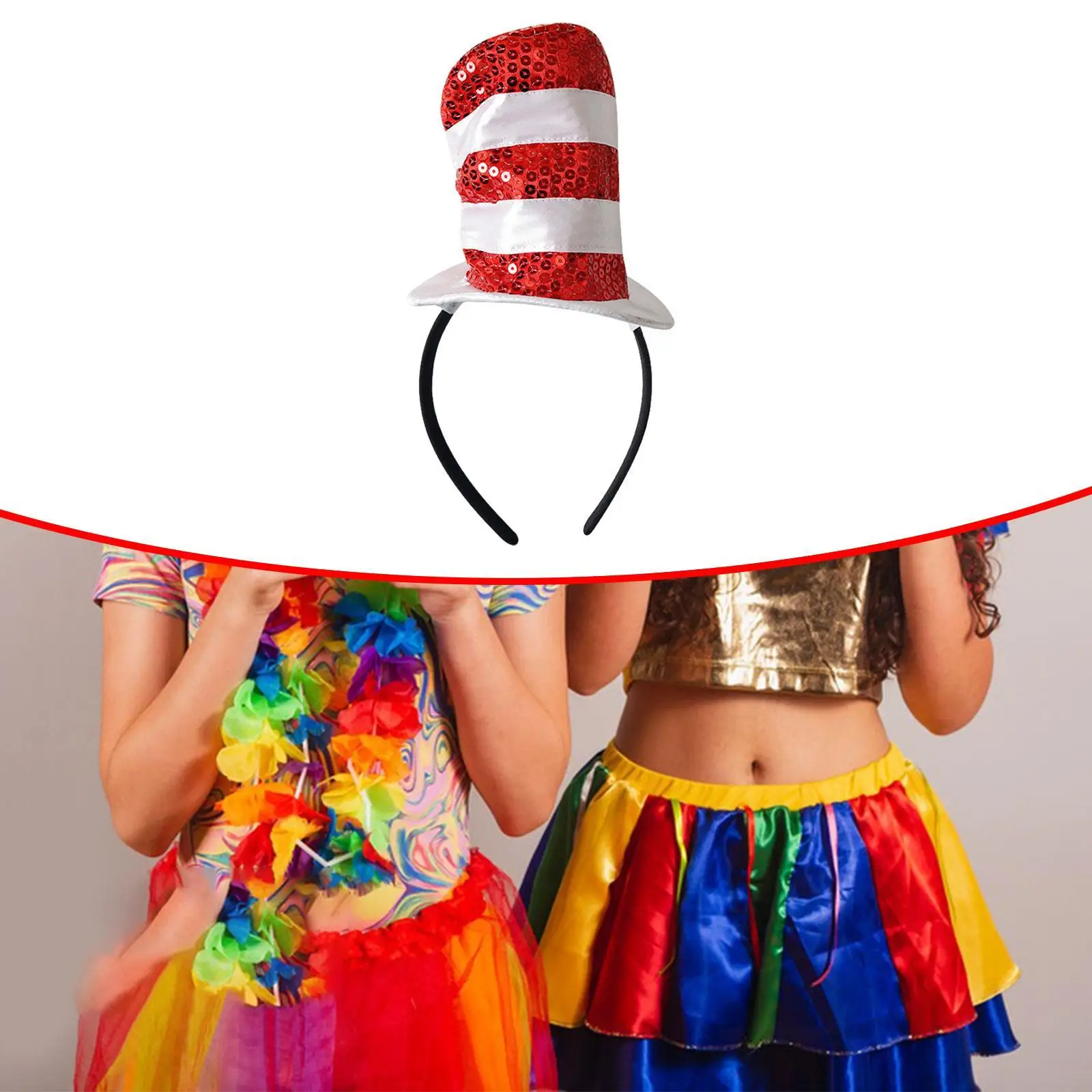 Mini Hoge Hoed Hoofdband Feesthoed Hoofddeksels voor Feestartikelen Proms Show
