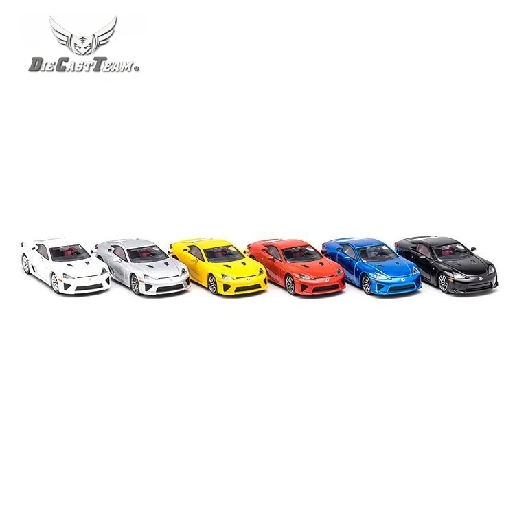 

DCT1: 64 Lexus LFA Integrated Metal Car Model Shock Absorbing Sliding Pocket Pocket Simulation Collection Toys