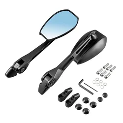 6mm CNC Universal Motocycle Rearview Side Mirrors For Honda Yamaha FZR YZF 600R R1 R6 R6S Suzuki GSXR 600 750 1000 Kawasaki