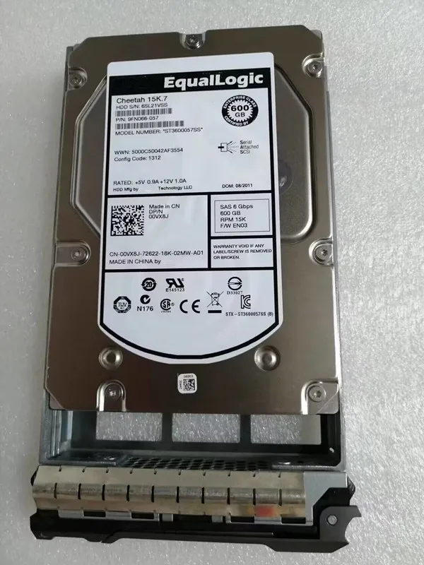 

00VX8J 0VX8J 600G 3.5 15K ST3600057SS EQUALLOGIC Hard drive HDD