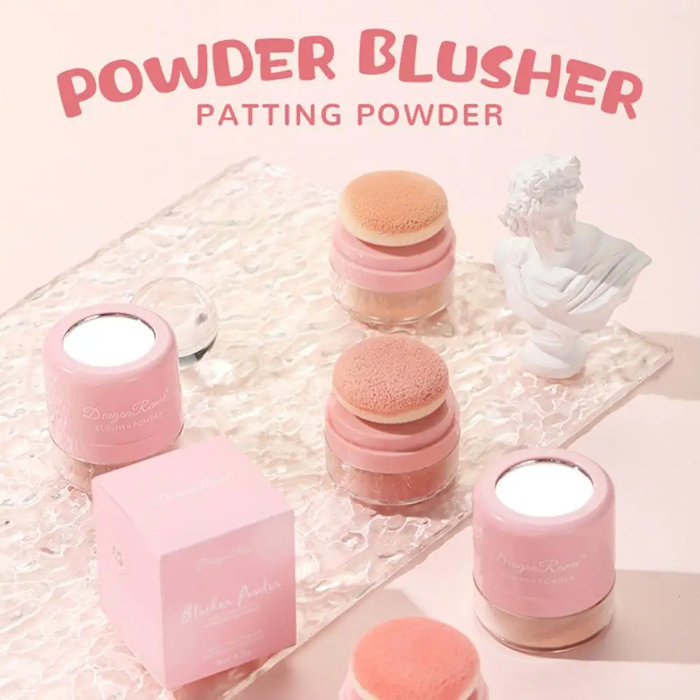 Zacht Gezicht Blusher Poeder Wang Rouge Voedende Nude Teint Maquiagem Make-Up Verhelderende Cosmetica Reparatie K6i8