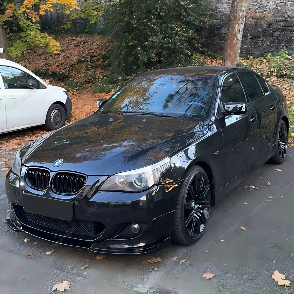 

For BMW M-Sport E60 E61 523i 525i 528i 530i 535i 540i 550i 2005-2010 Car Front Bumper Lip Diffuser Splitter Bodykit Tuning Black