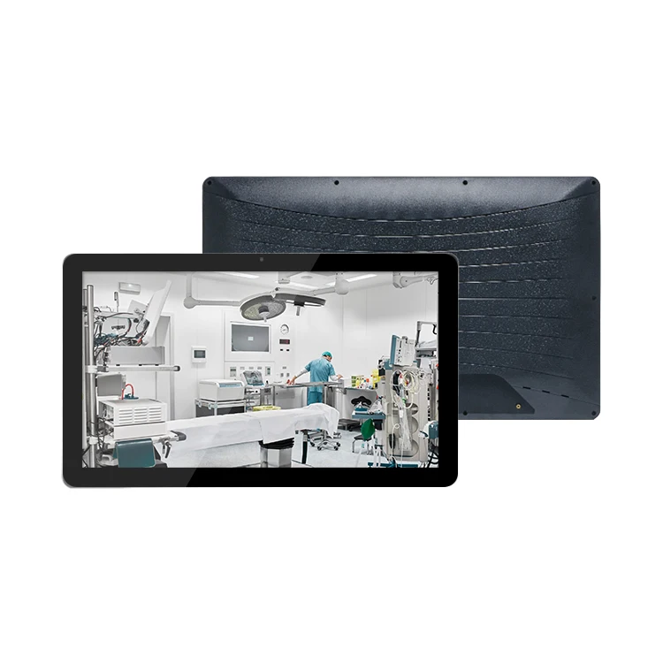 غرفة اجتماعات Sunworld الراقية الكل في واحد آلة USB تيار مستمر الضميمة البلاستيكية لافتات رقمية 1920*1080 شاشة AIO مقاس 14 بوصة #1