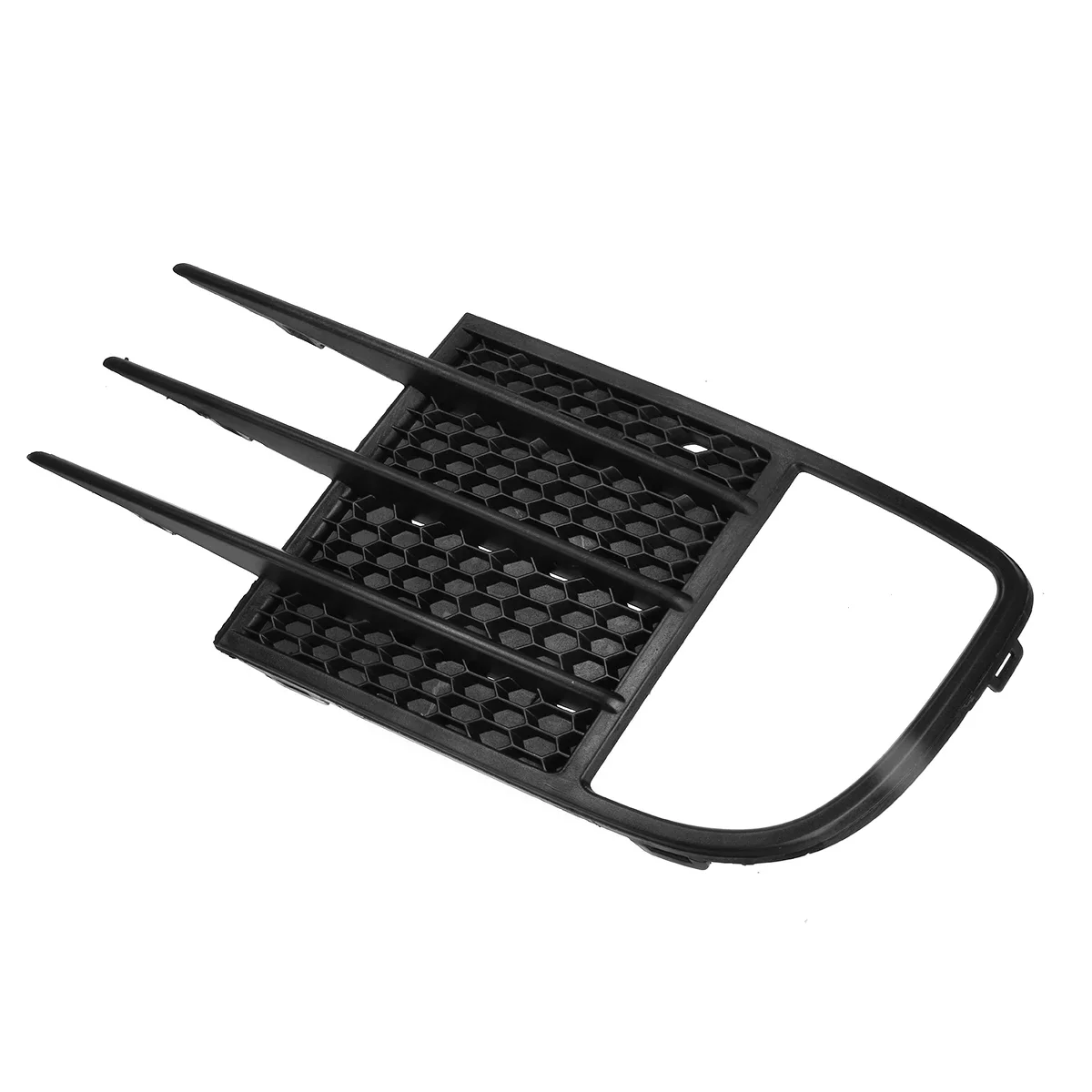 Pair For VW For Golf MK6 GTD & GTI 2009-2013 Glossy Black Car Front Bumper Fog Light Grille Grill Cover 5K0853665C 5K0853666C
