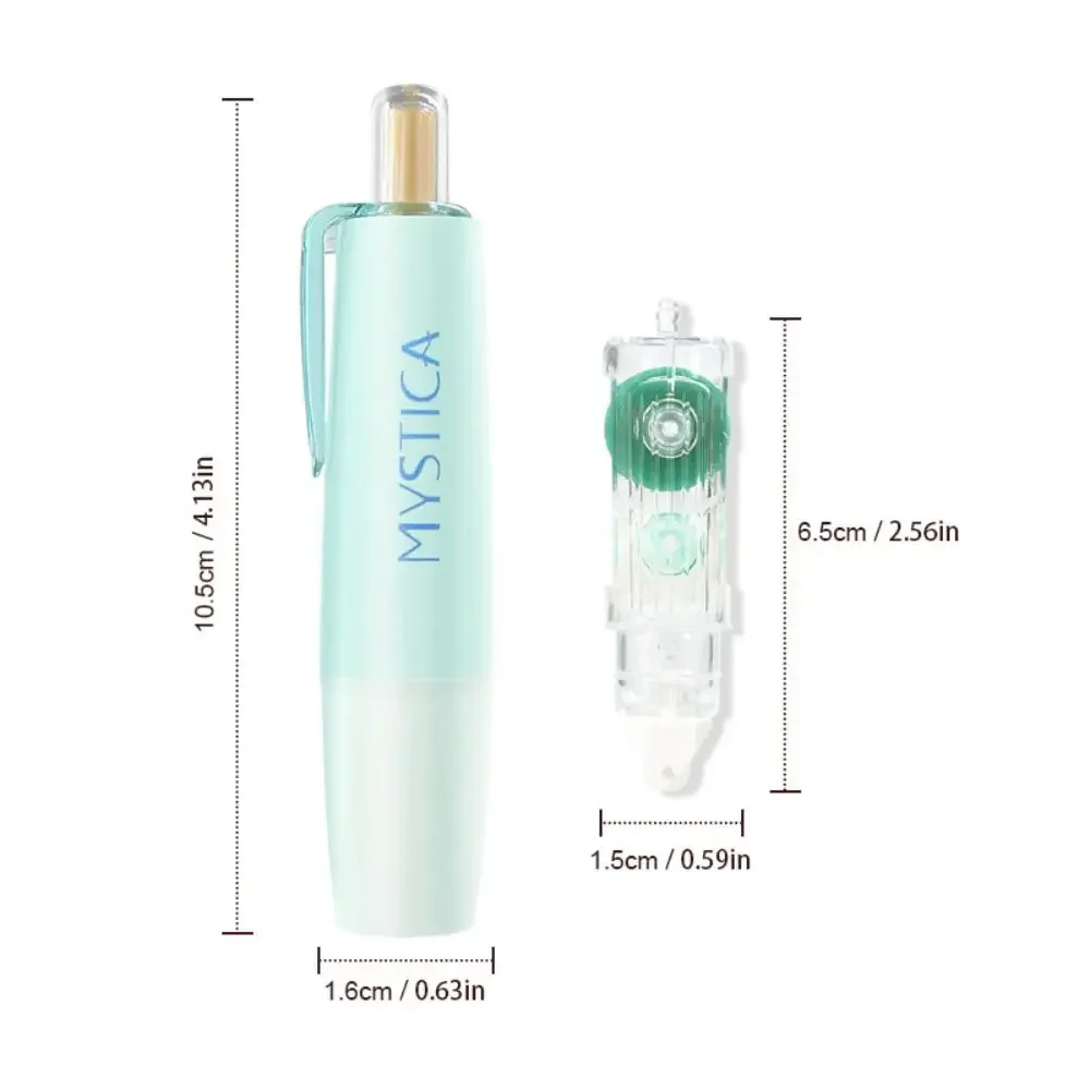 Nastro adesivo biadesivo a forma di penna con rotazione a 360 gradi Nastro adesivo per colla a rullo per scrapbooking fai da te