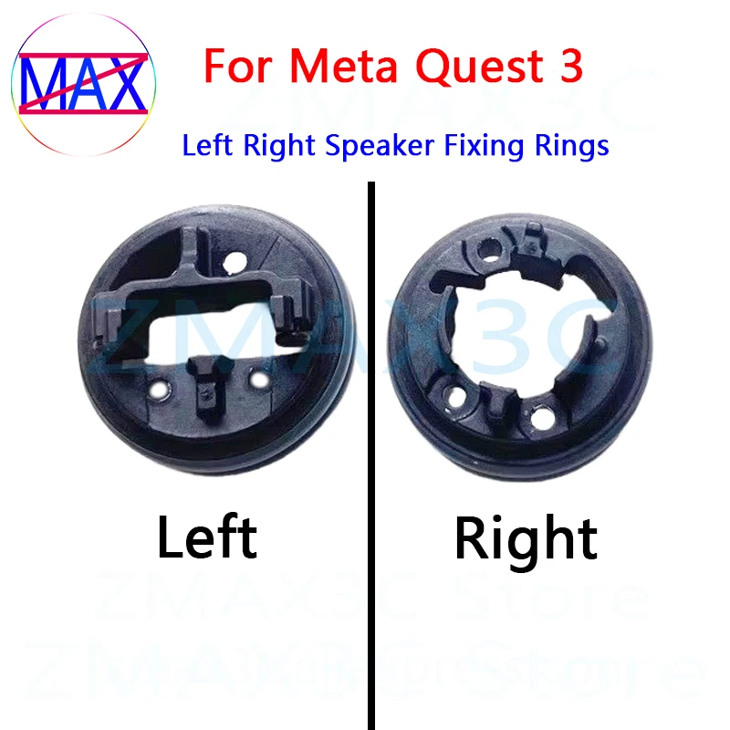 

Оригинальные кольца для крепления левого и правого динамиков Meta Quest 3, замена для Oculus Quest 3, кольца для крепления наушников VR-гарнитуры, запчасти